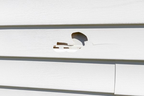 Cost of White Vinyl Siding Repair in Billings
